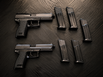 Afbeelding 2 van 2X STTi MK23 5 mags en holster