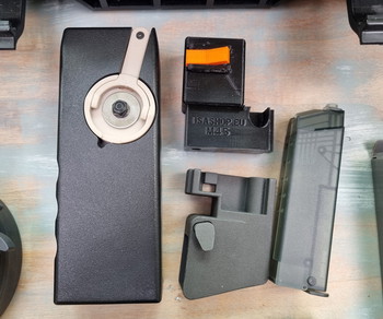 Image 5 pour Airsoft Kit - Ares M45X-S  WE High-Capa 5.2K - Inclusief accessoires, hard case en spare parts