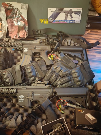 Afbeelding 3 van 2  G&G CM 16 RaiderL AEG Semi Auto mit Starterausrüstung