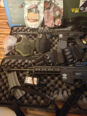 Afbeelding 4 van 2  G&G CM 16 RaiderL AEG Semi Auto mit Starterausrüstung