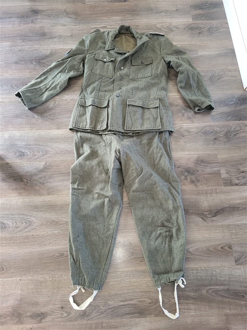 Afbeelding 1 van Duits uniform + Harnas WW2 maat L/XL