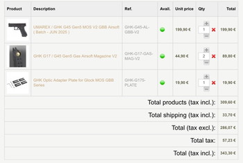 Bild 2 für GHK G45 Gen5 MOS V2 GBB
