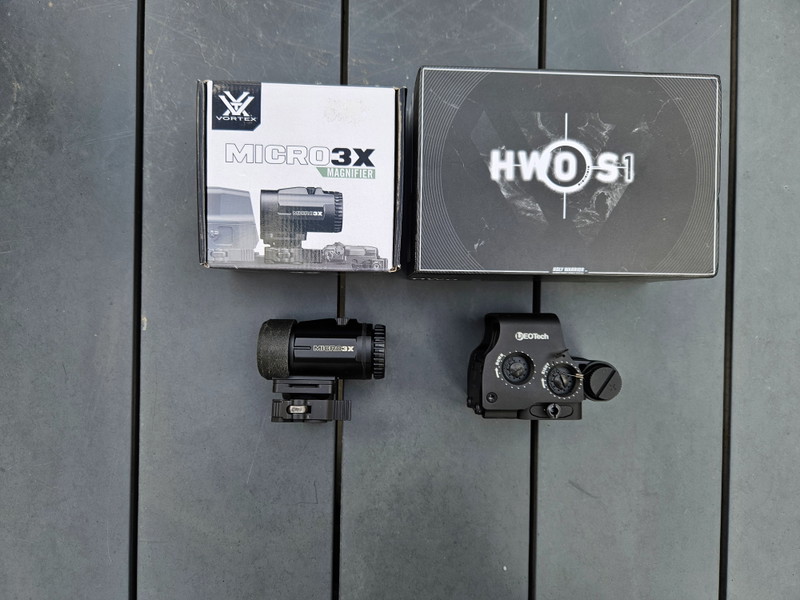 Image 1 for Vortex Micro 3x Magnifier & Holywarrior EXPS-3