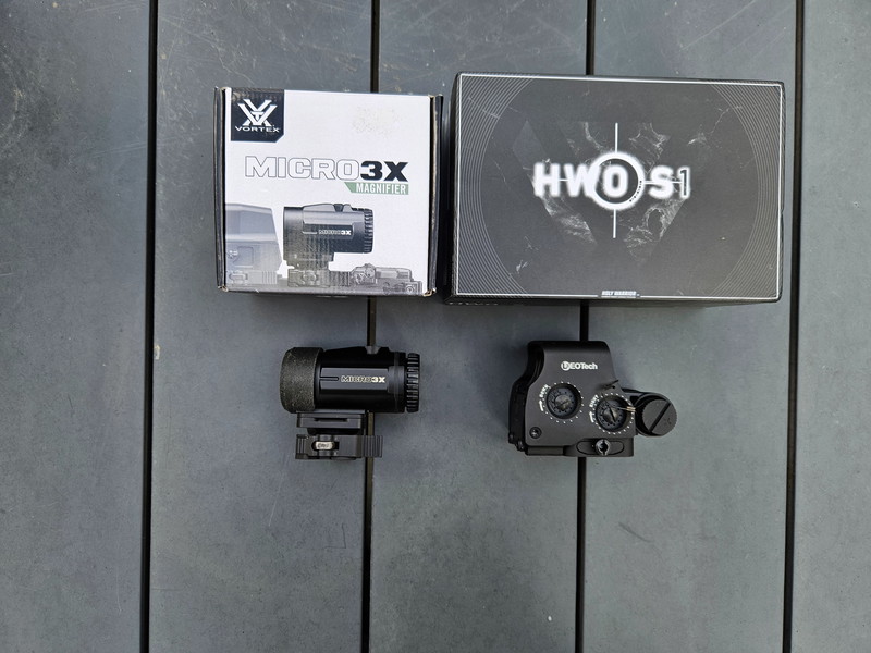 Bild 1 für Vortex Micro 3x Magnifier & Holywarrior EXPS-3