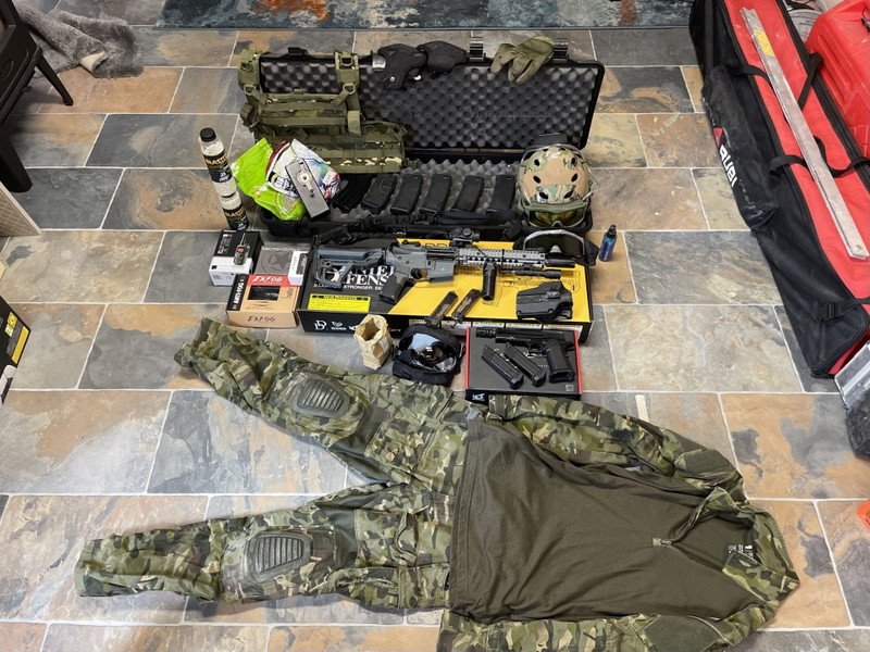 Image 1 for Complete Airsoftset ICS Daniel defense MK18/ICS challanger