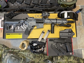 Image 2 for Complete Airsoftset ICS Daniel defense MK18/ICS challanger