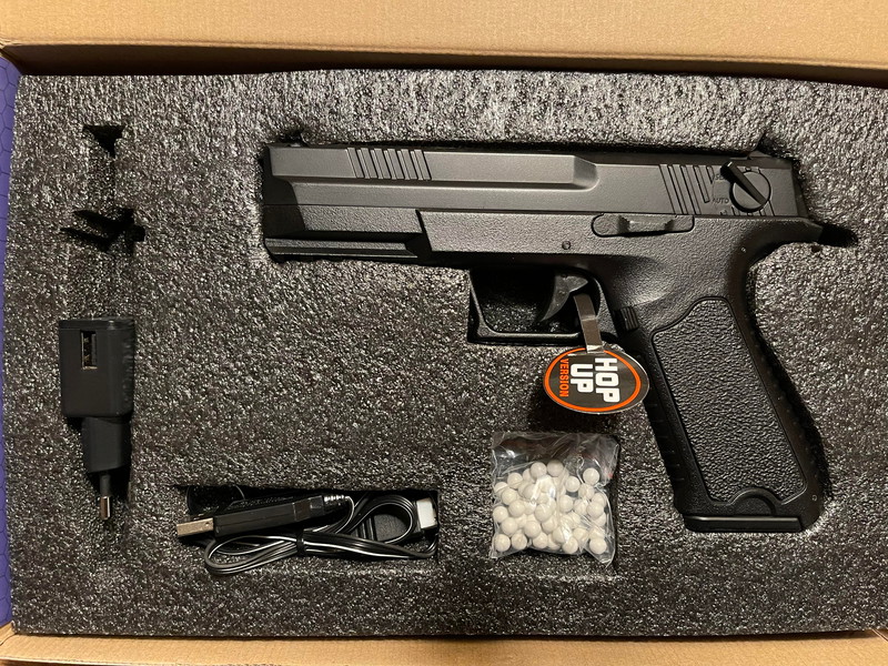 Image 1 for Mooie Cyma Glock met LiPo accu voor weggeefprijsje