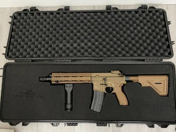 Imagen 2 de Umarex HK416 A5 RAL8000 AEG + Nuprol L Koffer + 7 Magazijnen
