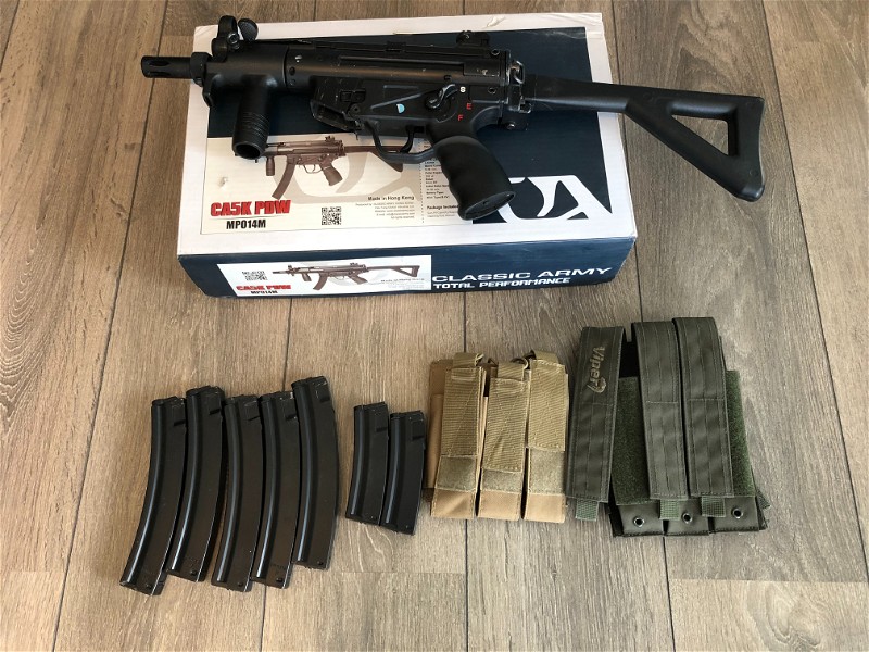 Image 1 for Classic Army MP5K-PWD (MP014M) met 7 mags