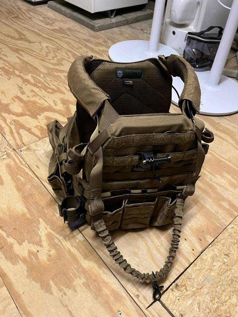 Image 1 pour 101 INC Operator vest inclusief bottlepouch en radio pouch