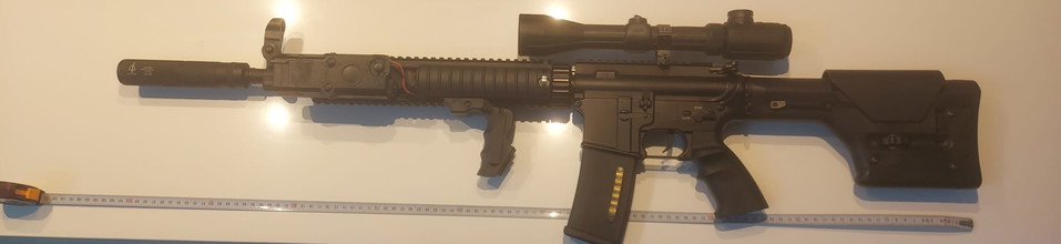 Afbeelding van AR15 geupgrade met scope