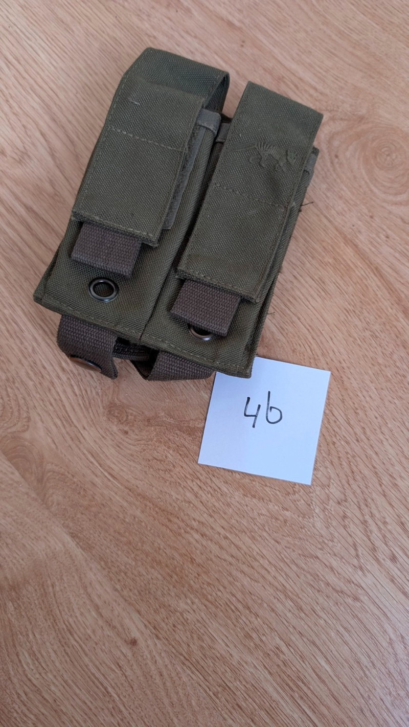 Bild 1 für Tasmanian Tiger dubbele magazine pouch - OD Green