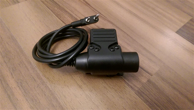 Image 1 for Amplified U94 PTT for real steal headsets with kenwood plug