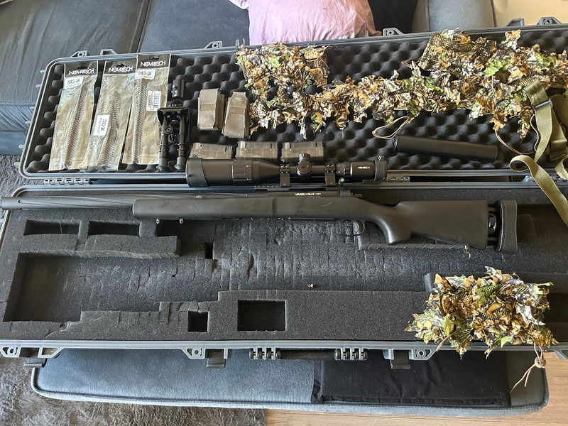 Bild 1 für Novritsch sniper ssg24 met alles erbij