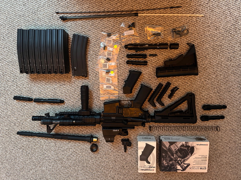 Image 1 pour MWS met veel extra onderdelen. Vaste prijs, alleen reageren bij intentie om te kopen.