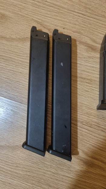 Afbeelding 2 van 2x PROWIN 52rds long Magazine for TM Glock 17 / 18