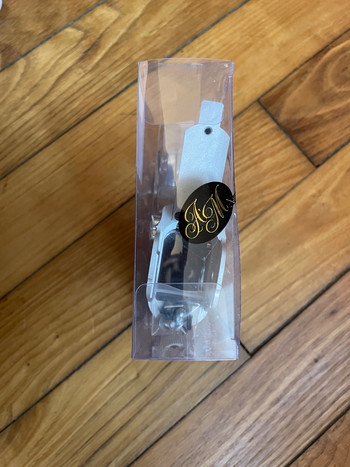 Bild 3 für Grip hi-capa type 8 silver airsoft masterpiece