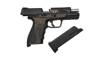 Image 3 for KWC & Cybergun - Taurus PT24/7 G2 GBB CO2 w/ Custom Grip