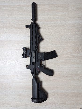 Image 3 pour Zo goed als nieuwe Umarex HK 416 D V2 met cosmetische mods en orginele doos!