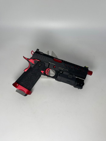 Image 2 pour Airsoft Hi-Capa 5.1S GBB Pistol (Black / Red Match)