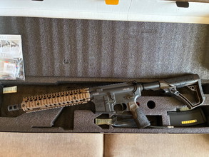 Imagen para Wolverine MTW Daniel Defense MK18 RIS II XB - Milspec Brown HPA neuve