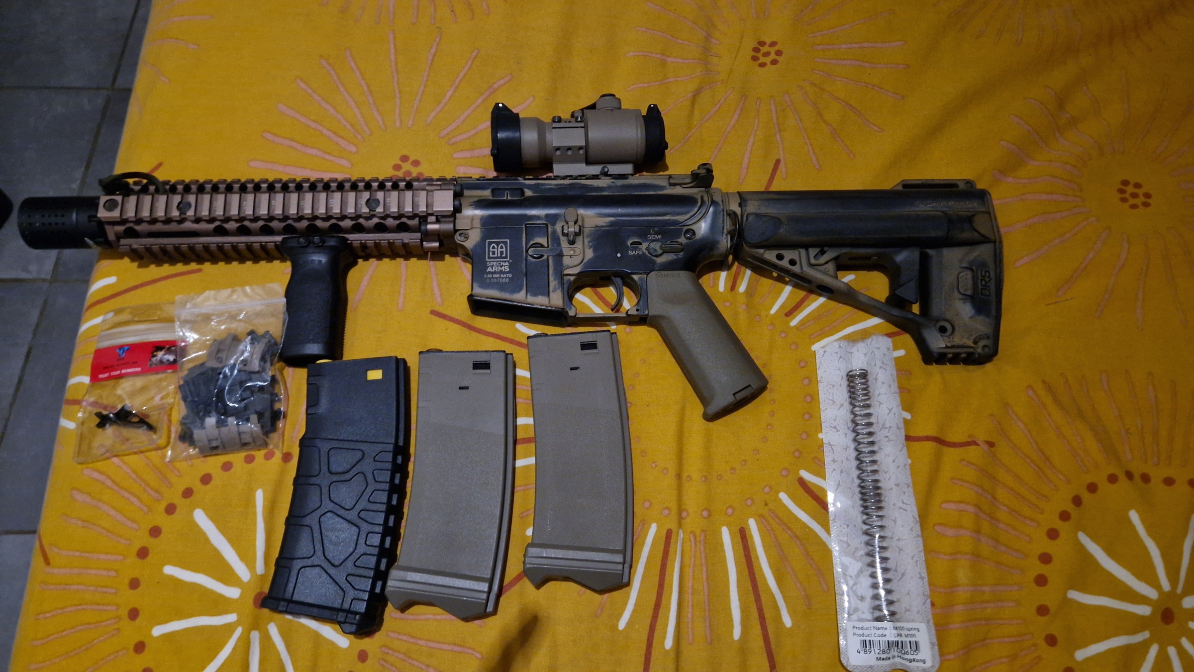 MK18 SPECNA ARMS UPGRADE (NON FONCTIONNELLE) - Airsoft Bazaar