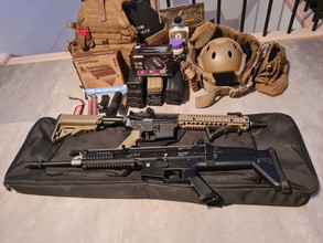 Image for Volledige airsoft set te koop - zie beschrijving