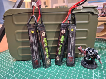 Imagen 5 de A&K PKM Begadi Upgrade 0,5J Vollauto + Bullgear Magazineinsatz + 2x AMAX LiPo