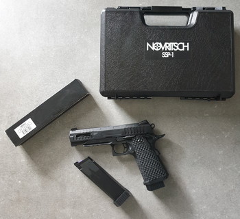 Afbeelding 7 van SSP1 | GBB Airsoft Pistol | Novritsch met cutout slide