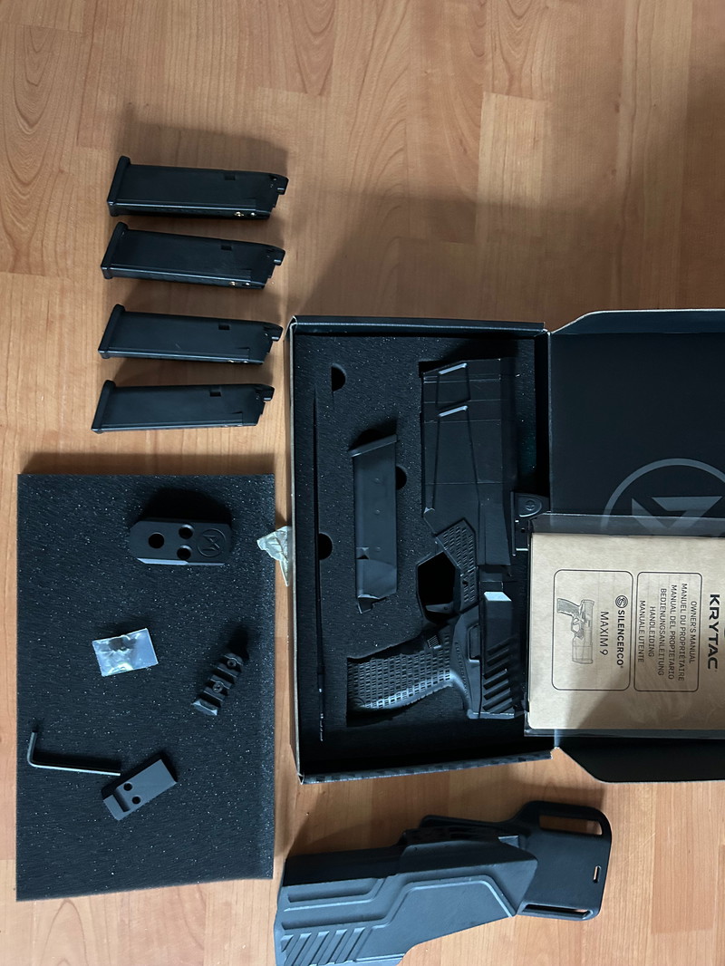 Bild 1 für Krytac Maxim 9 SilencerCo met tracer (met garantie)