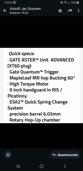 Imagen 6 de SA H21   EDGE   Carbine