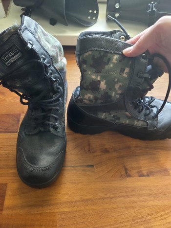Image 2 for Rare ROK combat boots in Granite B camouflage