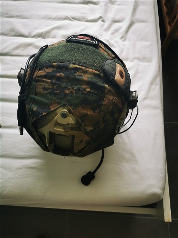 Image 4 for Helm met ztac headset