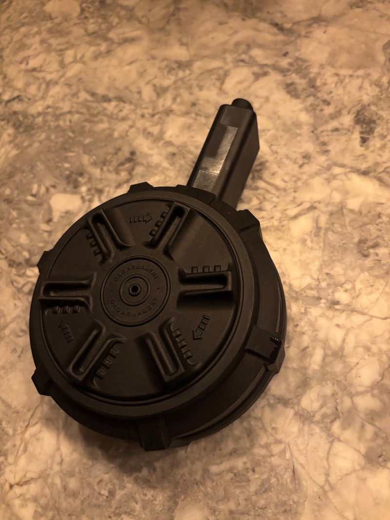 Afbeelding 1 van ARP9 drum mag | G&G | Manual/Handmatig