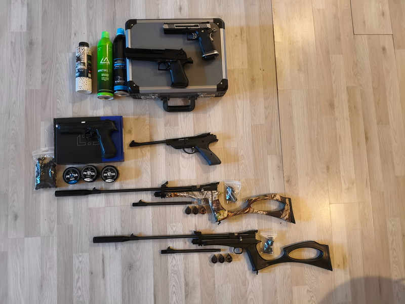 Imagen 1 de Diverse airsoft, defence en pellets guns en geweren