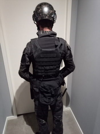 Image 3 for Multicam black complete kleding set (ongeveer maat m)