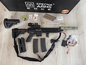 Afbeelding van Specna Arms SA-H20 (HK416) Full Metal + Upgrades, Attachments en MEER! (Complete set)