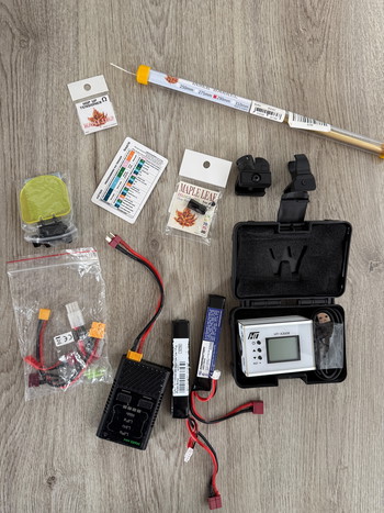 Image 3 for Specna Arms Edge 2.0 SA-H20 (HK416) Full Metal + Upgrades, Attachments, Magazijnen, Batterijen, Oplader en MEER! (complete set)