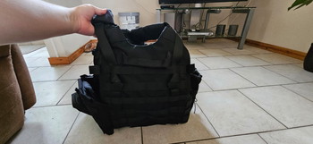 Image 2 for Zwart Tactical Vest + Pouches