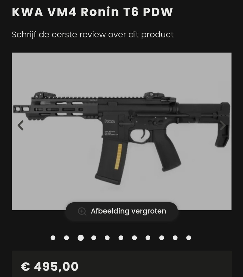 Image 1 for kwa vm4 ronin pdw