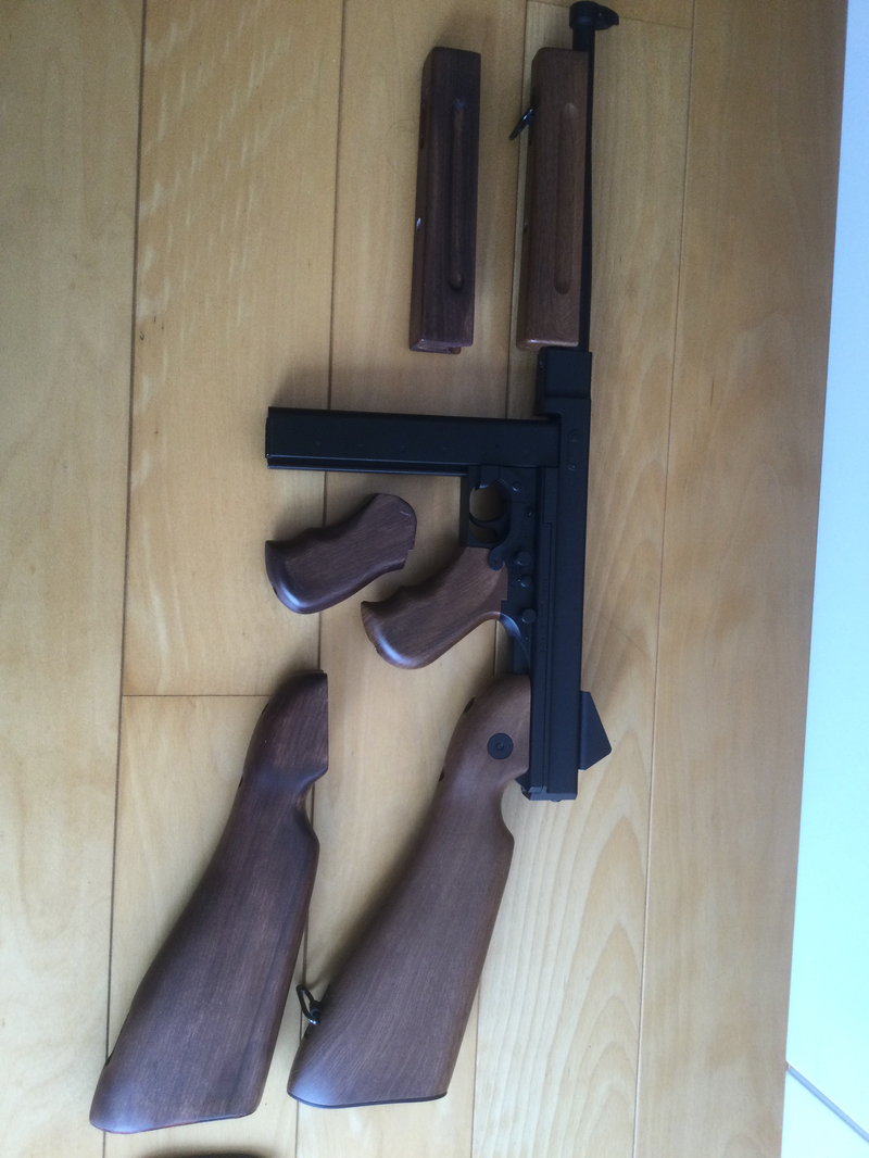 Imagen 1 de Battle-axe woodkit voor Thompson M1A1