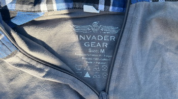 Imagen 3 de Invader Gear Flannel Combat Shirt - Blue M + niet zo XL broek
