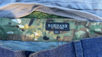 Imagen 4 de Invader Gear Flannel Combat Shirt - Blue M + niet zo XL broek