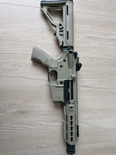 Image pour In Prijs Verlaagd! ICS CXP UK1 Captain Tan met NL logo + 7 magazijnen + grip + sling + tas
