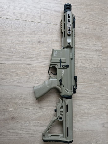 Image 2 pour In Prijs Verlaagd! ICS CXP UK1 Captain Tan met NL logo + 7 magazijnen + grip + sling + tas