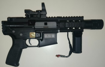 Image 2 for Specna arms RRA stubby m4 aeg met drum mag