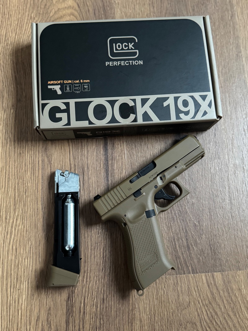Imagen 1 de Glock 19x CO2 1,6 Joule