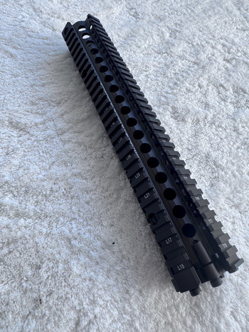 Bild 2 für Te koop: Replica Daniel Defense MK18 RIS-2 Handguard (12 inch) - Brown (Diep Brons) - Topkwaliteit!