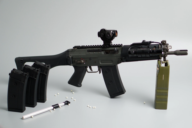 Image 1 for WTS - GHK SIG 553 - Cerakote + Burst