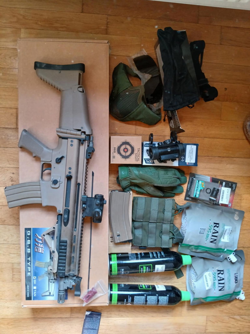 Imagen 1 de WE SCAR-L GBBR Complete kit